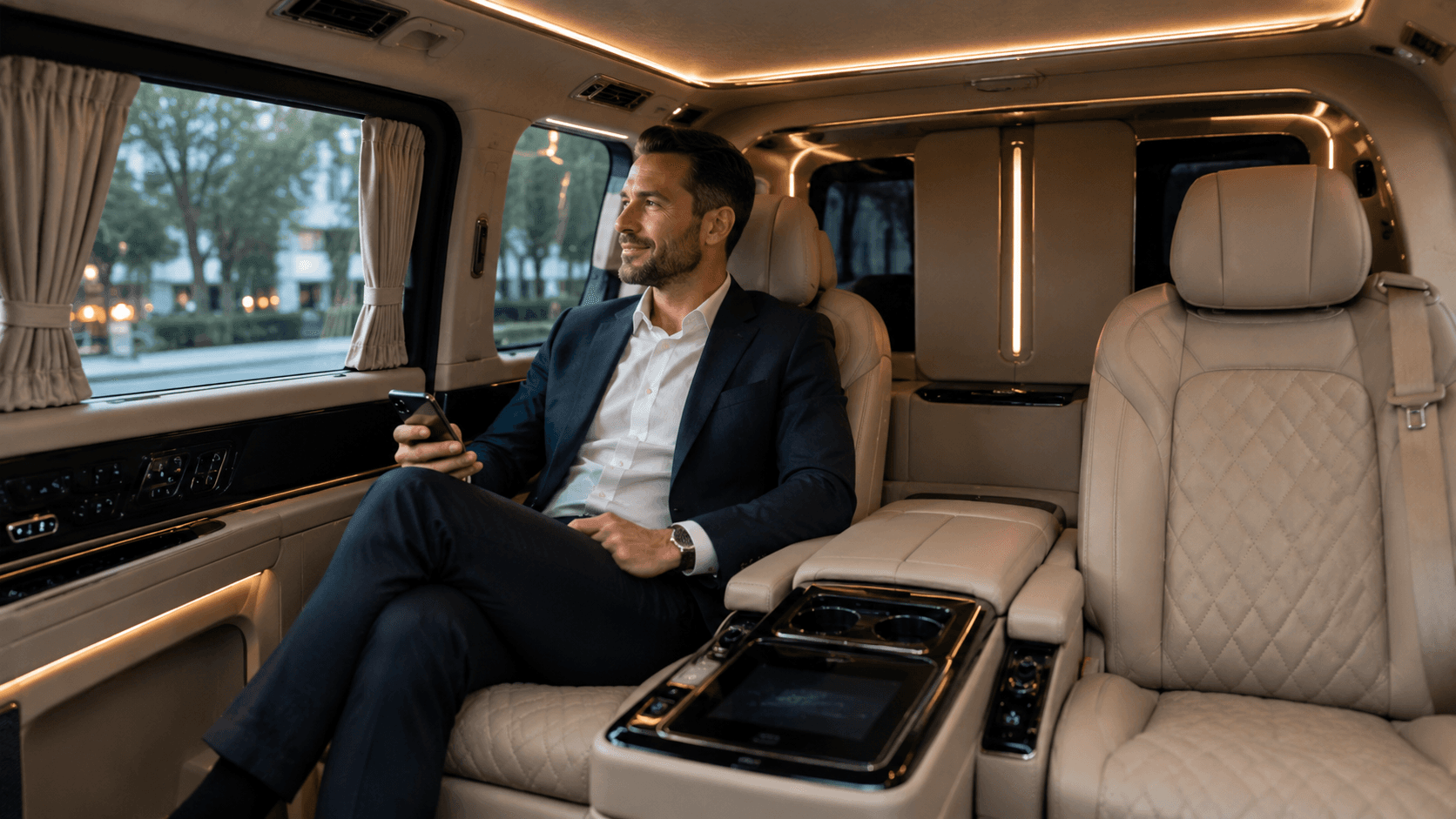 Tripetica hourly chauffeur-driven vehicle