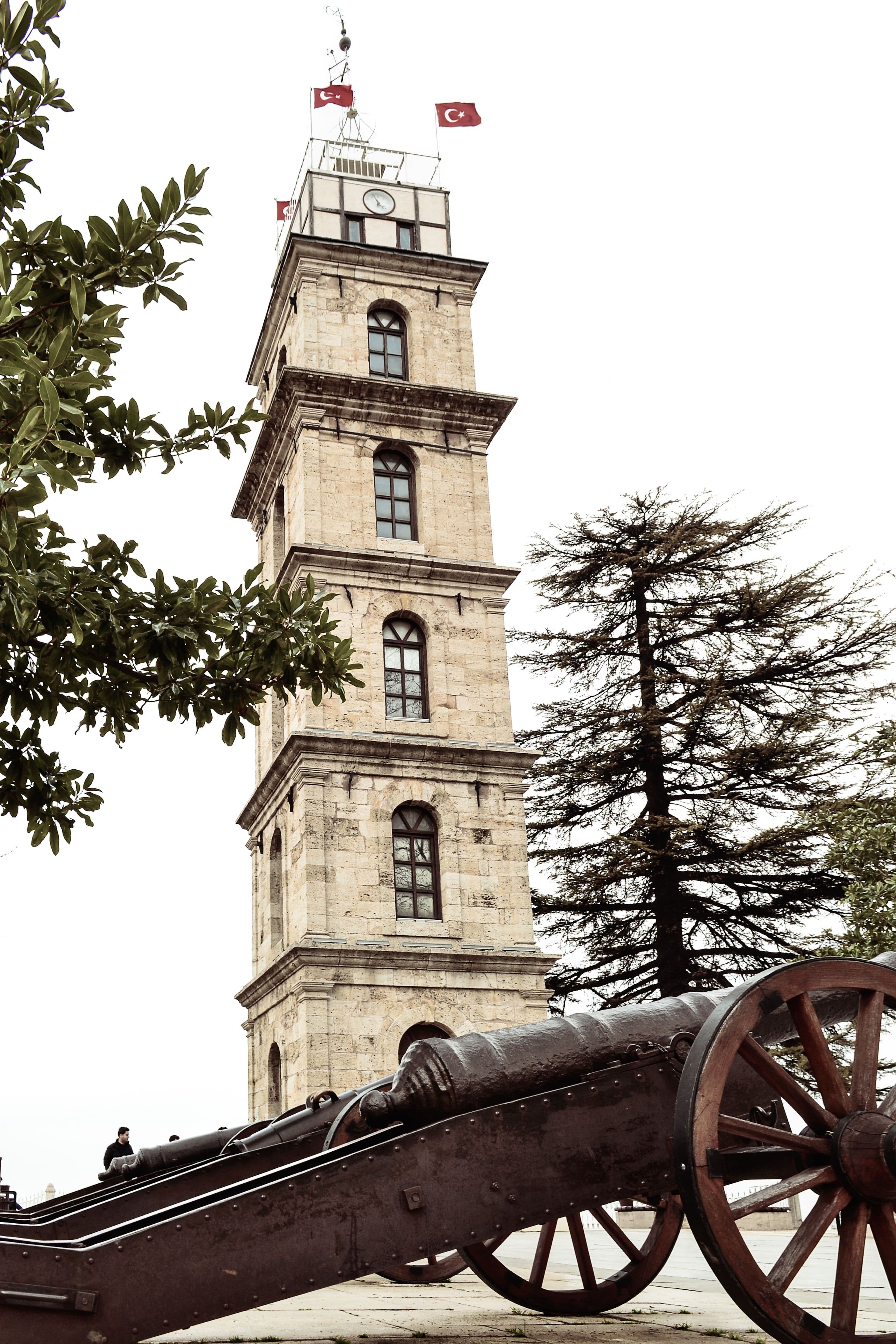 Tophane in Bursa and the historic city fabric